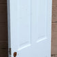 2 available 30"x77.5" Antique Vintage Old Reclaimed Salvaged Victorian Interior Wood Wooden Doors 4 Panels
