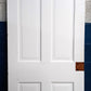 2 available 30"x77.5" Antique Vintage Old Reclaimed Salvaged Victorian Interior Wood Wooden Doors 4 Panels