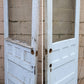 32"x77" Antique Vintage Old Reclaimed Salvaged SOLID Wood Wooden Entry Exterior Door Window Wavy Glass