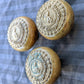 Lot of 3 Antique Vintage Old "City of Chicago Board of Education" SOLID Brass Doorknobs Door Knobs Handles (Copy)