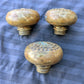 Lot of 3 Antique Vintage Old "City of Chicago Board of Education" SOLID Brass Doorknobs Door Knobs Handles (Copy)