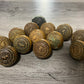 Lot of 3 Antique Vintage Old "City of Chicago Board of Education" SOLID Brass Doorknobs Door Knobs Handles (Copy)