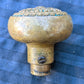 Single Antique Vintage Old "City of Chicago Board of Education" SOLID Brass Doorknob Door Knob Handle