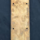 3.5"x15" Antique Vintage Old Salvaged Reclaimed SOLID Bronze Patina Swinging Door Push Plate w/Screws
