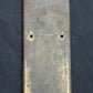 3.5"x15" HEAVY! 3 lbs Antique Vintage Old Reclaimed Salvaged SOLID Cast Brass Patina Swinging Door Push Cover Plate Escutcheon