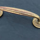 HEAVY! 10" Antique Vintage Old Reclaimed Salvaged Federal Style SOLID Cast Bronze Entry Exterior Door Handle Pull