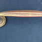 HEAVY! 10" Antique Vintage Old Reclaimed Salvaged Federal Style SOLID Cast Bronze Entry Exterior Door Handle Pull