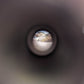 5/8" diameter Vintage Antique Solid Bronze Door Viewer Spy Glass Peep Hole Hardware