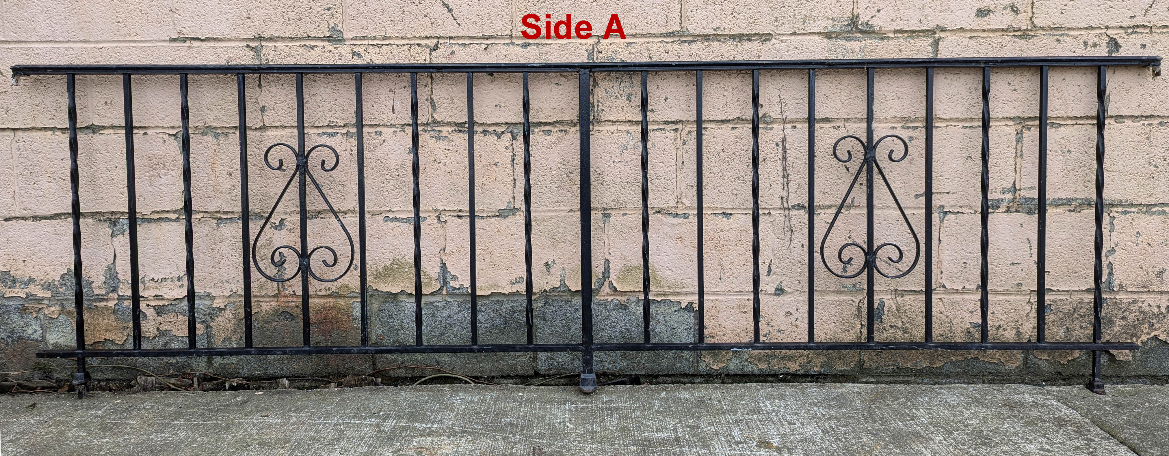 Salvaged Iron Railing 106