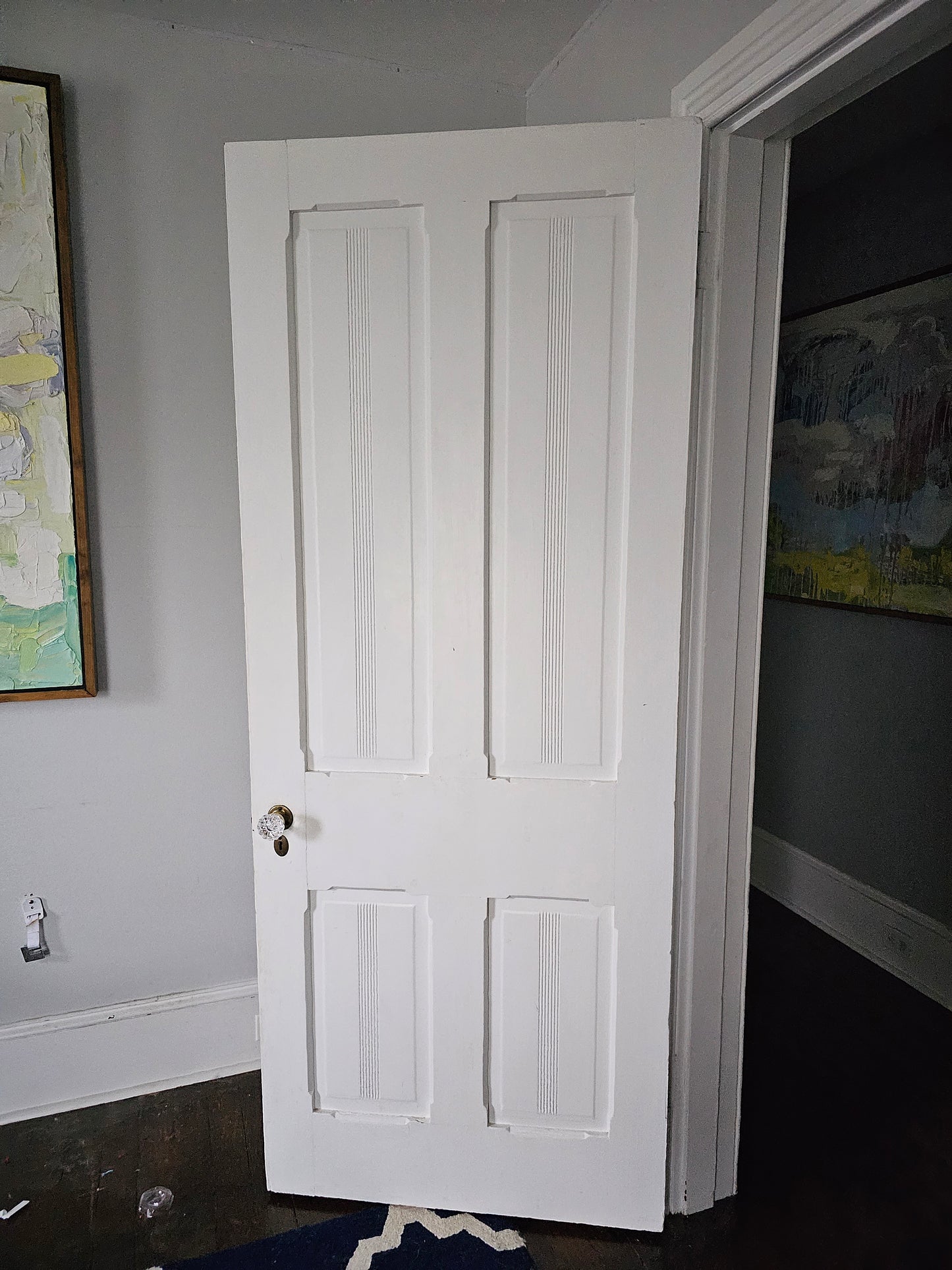 4 available 32"x79" Antique Vintage Old Reclaimed Salvaged Victorian SOLID Wood Wooden Interior Door Panels