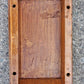 Small Vintage Antique Old Handcrafted Handmade Solid Wood Wooden Table Foot Step Stool Plant Stand Side Accent Chair Seat Garden Bench