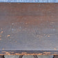 Antique Vintage Old DISTRESSED Victorian Reclaimed Salvaged Solid Wood Wooden Serpentine Side Console Hall Accent End Nightstand Shelf Table