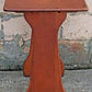Antique Vintage Old Reclaimed Salvaged SOLID Carved Maple Wood Wooden Neo-Classical Side End Hall Accent Foyer Sofa Lamp Table Stand