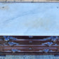 Antique Vintage Old Victorian Eastlake Style Reclaimed Salvaged Solid Wood Wooden Marble Top Slab Dresser Server Chest of Drawers