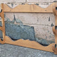 Vintage Antique Old Reclaimed Salvaged Sportcraft SOLID Wood Wooden Gun Rifle Rack Holder Wall Mounted Hanging Unit Shelf