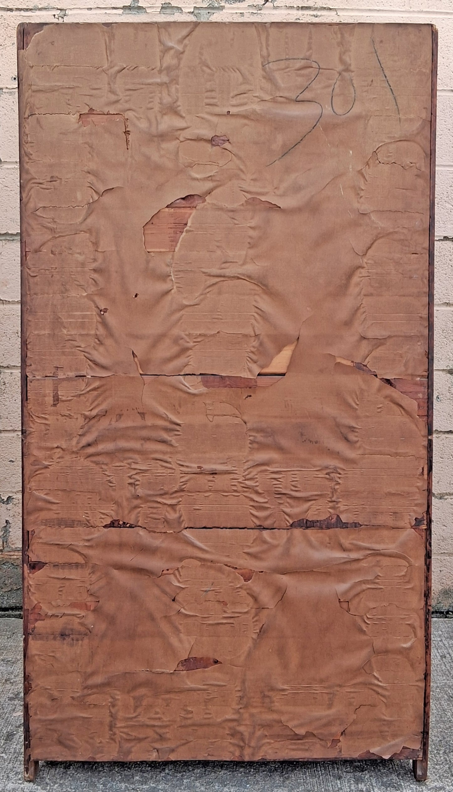 Antique Vintage Old Reclaimed Salvaged Country Farmhouse Rustic Primitive Solid Cedar Wood Wooden Armoire Wardrobe Cabinet Closet Clothes