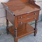 Vintage Antique Old Reclaimed Salvaged Bennington Pine SOLID Wood Wooden End Side Bed Table Nightstand Shelf Plant Lamp Stand Washstand