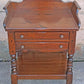 Vintage Antique Old Reclaimed Salvaged Bennington Pine SOLID Wood Wooden End Side Bed Table Nightstand Shelf Plant Lamp Stand Washstand