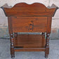 Vintage Antique Old Reclaimed Salvaged Bennington Pine SOLID Wood Wooden End Side Bed Table Nightstand Shelf Plant Lamp Stand Washstand