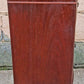 Pair of Antique Vintage Old Salvaged Reclaimed Chippendale Federal Colonial Solid Mahogany Wood Wooden Cabinet End Side Accent Table Nightstand