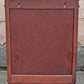 Pair of Antique Vintage Old Salvaged Reclaimed Chippendale Federal Colonial Solid Mahogany Wood Wooden Cabinet End Side Accent Table Nightstand