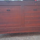 Antique Vintage Old Reclaimed Salvaged Federal Chippendale Colonial Solid Mahogany Birch Wood Wooden Cabinet Dresser Chest of Drawers Vanity Mirror