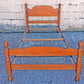 2 Beds Available Vintage Antique Old Reclaimed Salvaged Colonial SOLID Maple Wooden Wood Twin Size Bed Head Foot Board Frame Bedframe Set