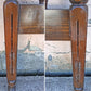 Vintage Antique Old Reclaimed Salvaged Colonial Traditional Style Wood Wooden Twin Size Bed Frame Head Foot Board Set