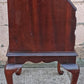 Vintage Antique Old Victorian Queen Anne SOLID Mahogany Slant Front Secretary Desk Shelves Writing Table Drawers