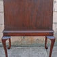 Vintage Antique Old Victorian Queen Anne SOLID Mahogany Slant Front Secretary Desk Shelves Writing Table Drawers