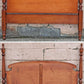 Vintage Antique Reclaimed Salvaged Colonial SOLID Maple Wood Wooden Four Post Poster Bedstead Bedframe Headboard Footboard Set