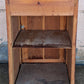 Vintage Antique Old Country Rustic Farmhouse Primitive Handmade Solid Wood Wooden Jelly Kitchen Cabinet Pantry Cupboard Nightstand End Table