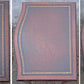 Set of Antique Vintage Old Salvaged Reclaimed Solid Mahogany Wood Wooden Carved Serpentine Nesting Nested Stacked Stand Side Accent Tables