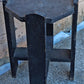 Antique Vintage Old Solid Oak Wood Wooden Octagon Octagonal Lamp End Side Accent Table Plant Stand Stool Chair Arts & Crafts Mission Style