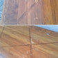 Vintage Antique Thomasville Mid Century Modern Reclaimed Salvaged Solid Wood Wooden Writing Office Studio Bureau Desk Work Table Secretary