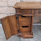 Vintage Antique Thomasville Mid Century Modern Reclaimed Salvaged Solid Wood Wooden Writing Office Studio Bureau Desk Work Table Secretary