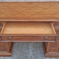 Vintage Antique Thomasville Mid Century Modern Reclaimed Salvaged Solid Wood Wooden Writing Office Studio Bureau Desk Work Table Secretary