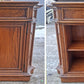 Vintage Antique Thomasville Mid Century Modern Reclaimed Salvaged Solid Wood Wooden Writing Office Studio Bureau Desk Work Table Secretary