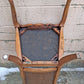 Vintage Antique French Provincial Country "J.B. Van Sciver Co." Old Reclaimed Salvaged SOLID Wood Wooden Dining Room Set Chairs Table Leaf