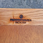 Vintage Antique Old Pennsylvania House Queen Anne Style SOLID Cherry Wood Wooden Accent End Lamp Side Table Nightstand Single Drawer