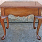 Vintage Antique Old Pennsylvania House Queen Anne Style SOLID Cherry Wood Wooden Accent End Lamp Side Table Nightstand Single Drawer
