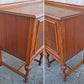 Antique Vintage Old Reclaimed Salvaged Victorian Jacobean Revival SOLID Wood Walnut Wooden Buffet Server Cabinet Sideboard Dresser Drawer