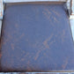 Antique Vintage Distressed Farmhouse Painted Reclaimed Salvaged SOLID Wood Wooden Side Dining Lounge Accent Chair Upholstered Vinyl Fabric Seat
