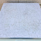 Vintage Antique Mid Century Retro Atomic Era Metal Steel Pantry Bathroom Kitchen Cabinet 1950s White Cracked Ice Formica Top