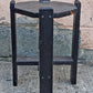 Antique Vintage Old Arts & Crafts Handmade Handcrafted SOLID Oak Wood Wooden Primitive Style Shelf Plant Stand End Accent Table Nightstand
