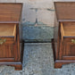 Pair Matching Vintage Traditional Pennsylvania House Limited Edition Solid Wood Cherry Storage Bedroom Set Nightstands Bedside Cabinets