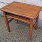 Antique Vintage Country Primitive Small Solid Wood Childrens Student Desk Schoolhouse Table Shelf Educational Historic Classroom Memorabilia
