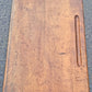 Antique Vintage Country Primitive Small Solid Wood Childrens Student Desk Schoolhouse Table Shelf Educational Historic Classroom Memorabilia