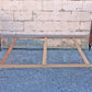 Antique Vintage Dixie Colonial Traditional Country Cottage Solid Mahogany Wood Wooden Full Size Head Foot Board Bedroom Bed Frame Set