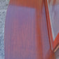 Antique Vintage Old Colonial Federal Dixie Solid Mahogany Wooden Bowed Curved Bow Front Dresser Credenza Cabinet Chest Mirror Bedroom Vanity
